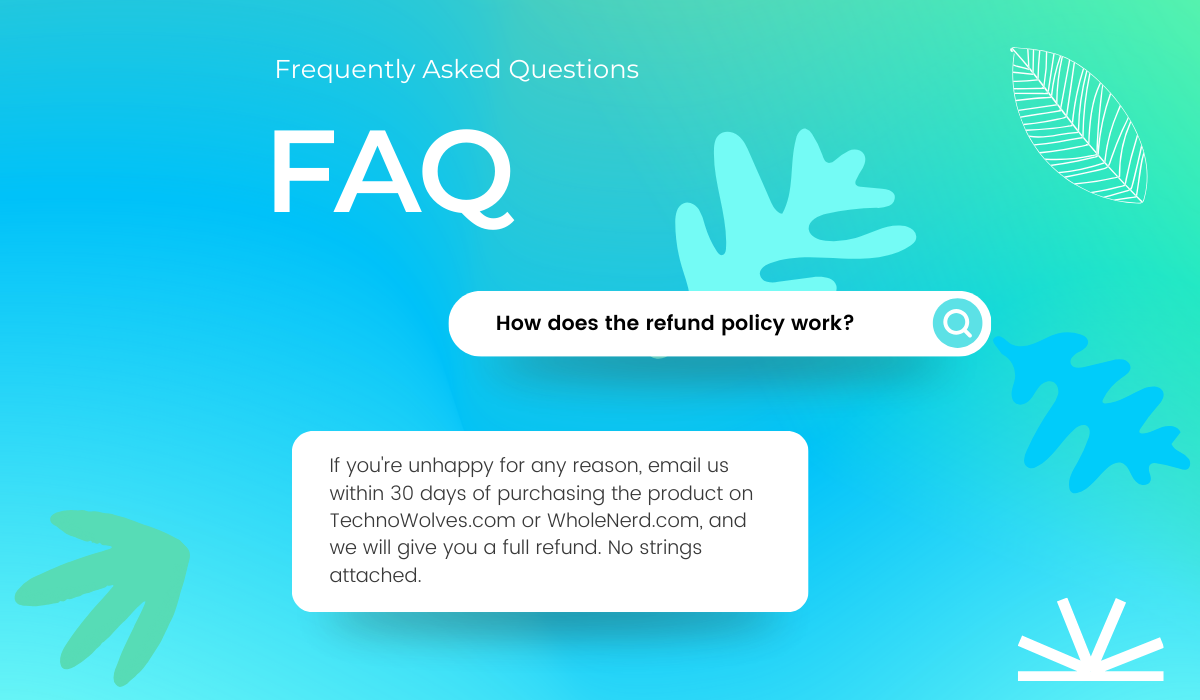 FAQ for refund policy