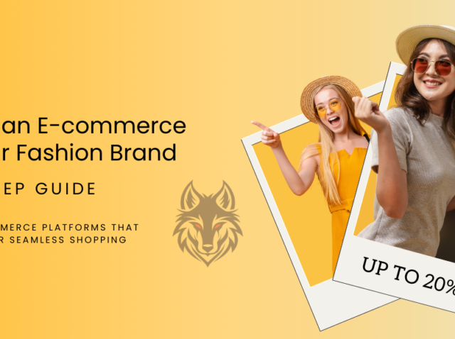 The image represt how to start your fashion e-commerce store and works as featured image